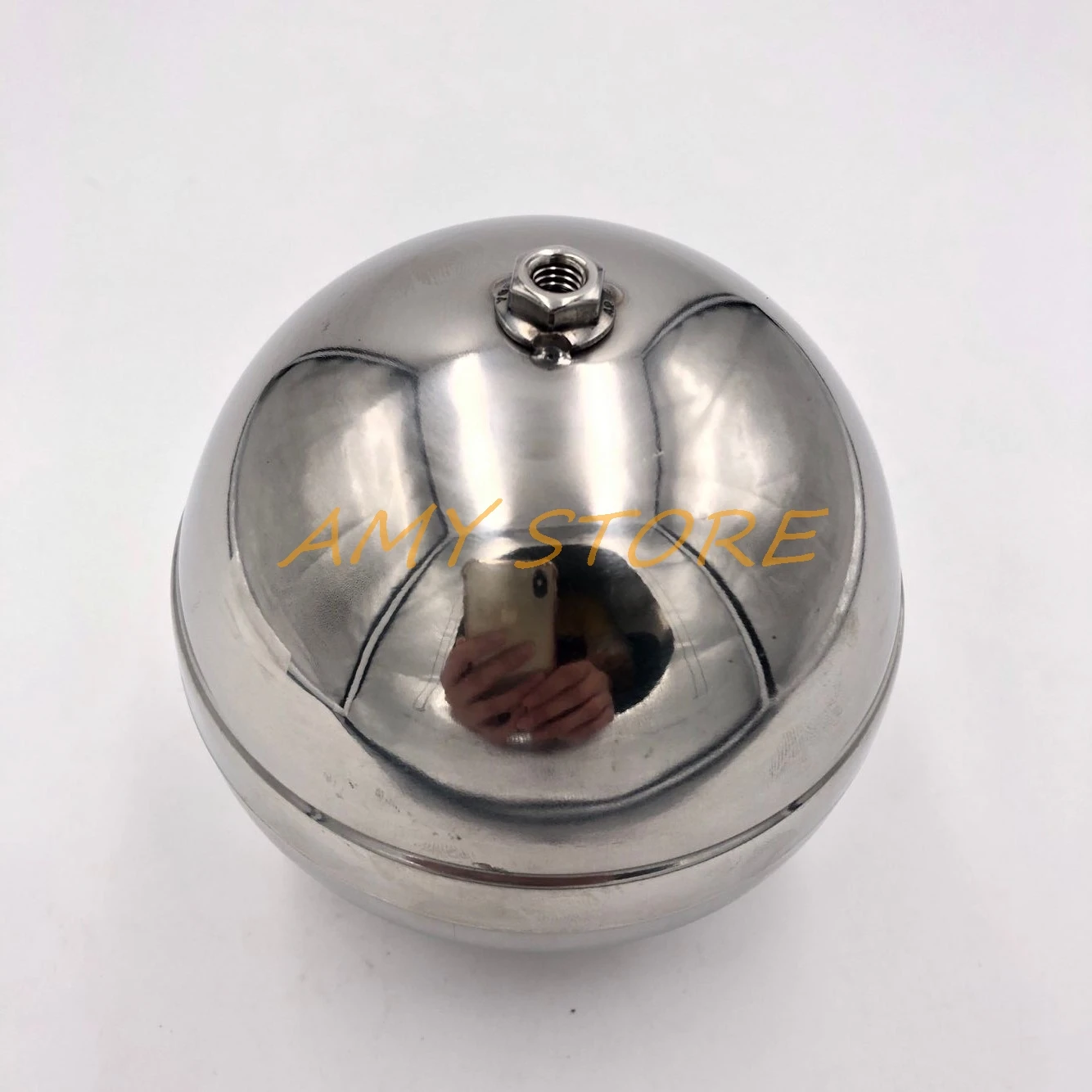 1) 4" 100mm Ball Stainless Steel Water Boiler Machine Float Valve Level Switch Sensor Ball