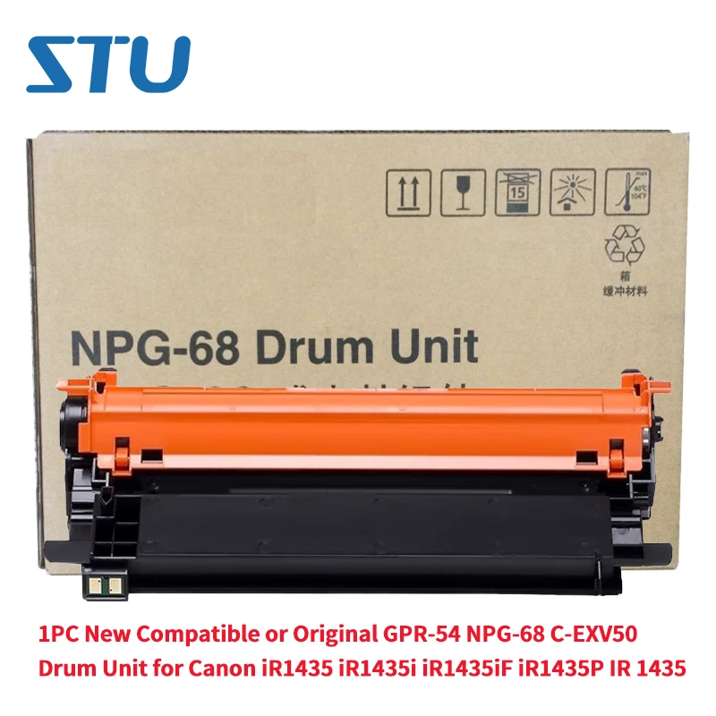 

1PC New Compatible or Original GPR-54 NPG-68 C-EXV50 Drum Unit for Canon iR1435 iR1435i iR1435iF iR1435P IR 1435 Cylinder Unit