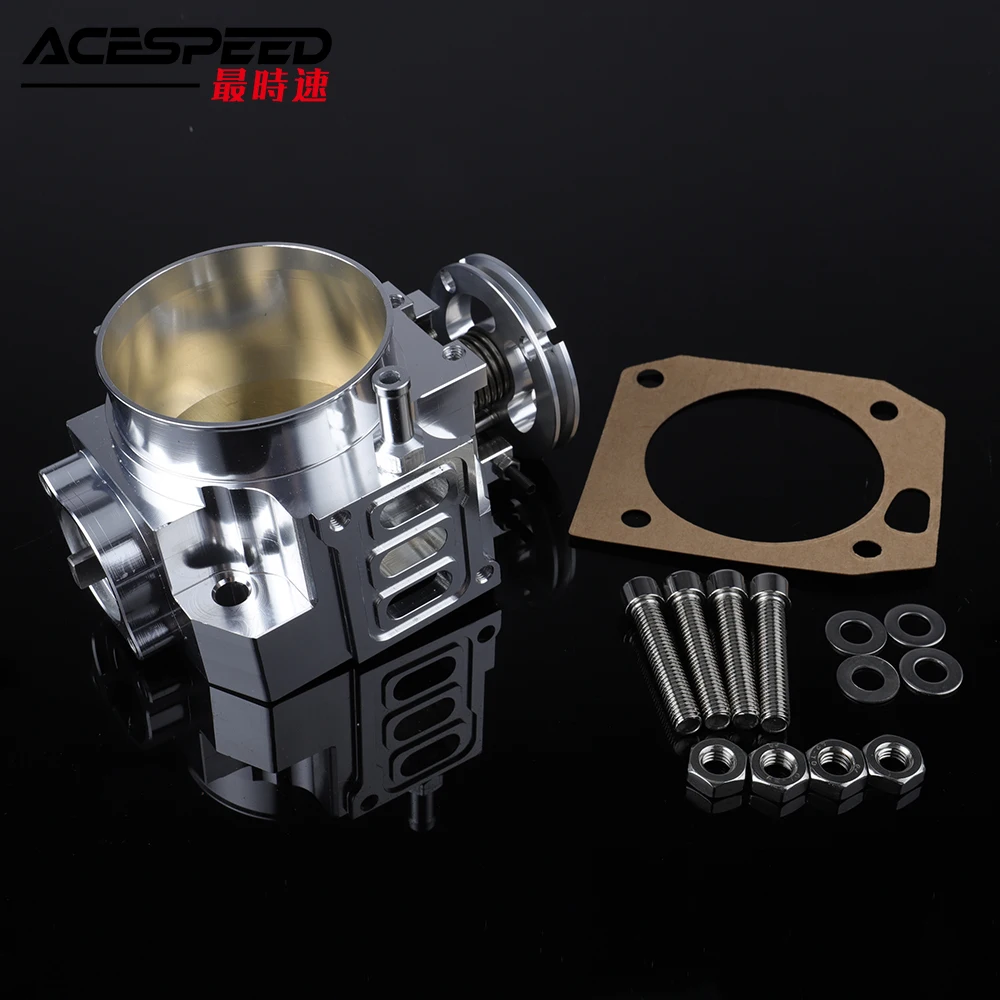 

70mm Intake Manifold Throttle Body Plate Assembly For Honda RSX DC5 CIVIC SI EP3 K20A2 K20A4