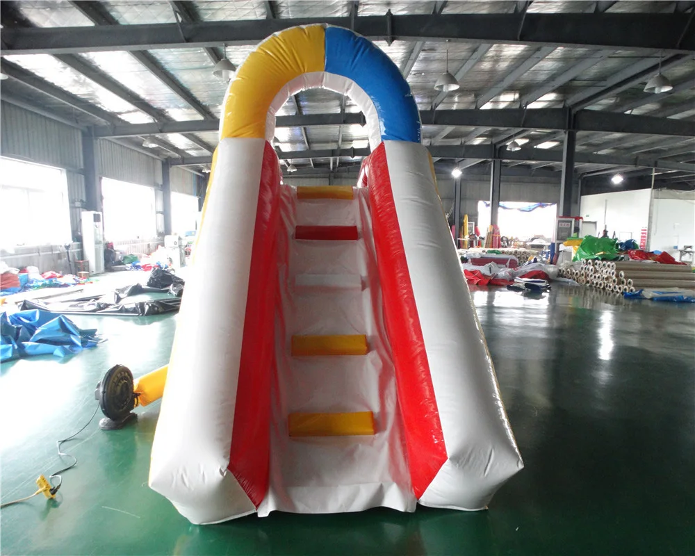 Inflatable land Water slide for fun game, new design, for sale