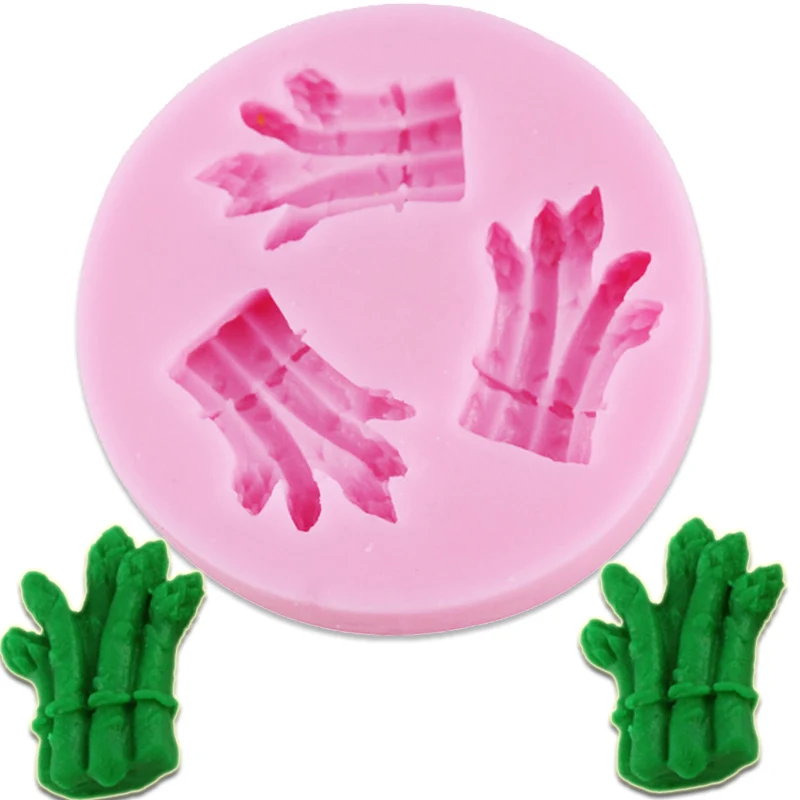 

10 шт./компл. силиконовая форма для мини-бамбуковых съемок, формы для шоколада, формы для свечей, полимерная глина, инструменты для готовки F1052