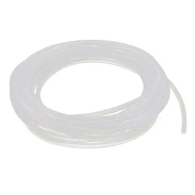 5M Length 2mm x 4mm Transparent Silicone Rubber Tubing Hose Pipe