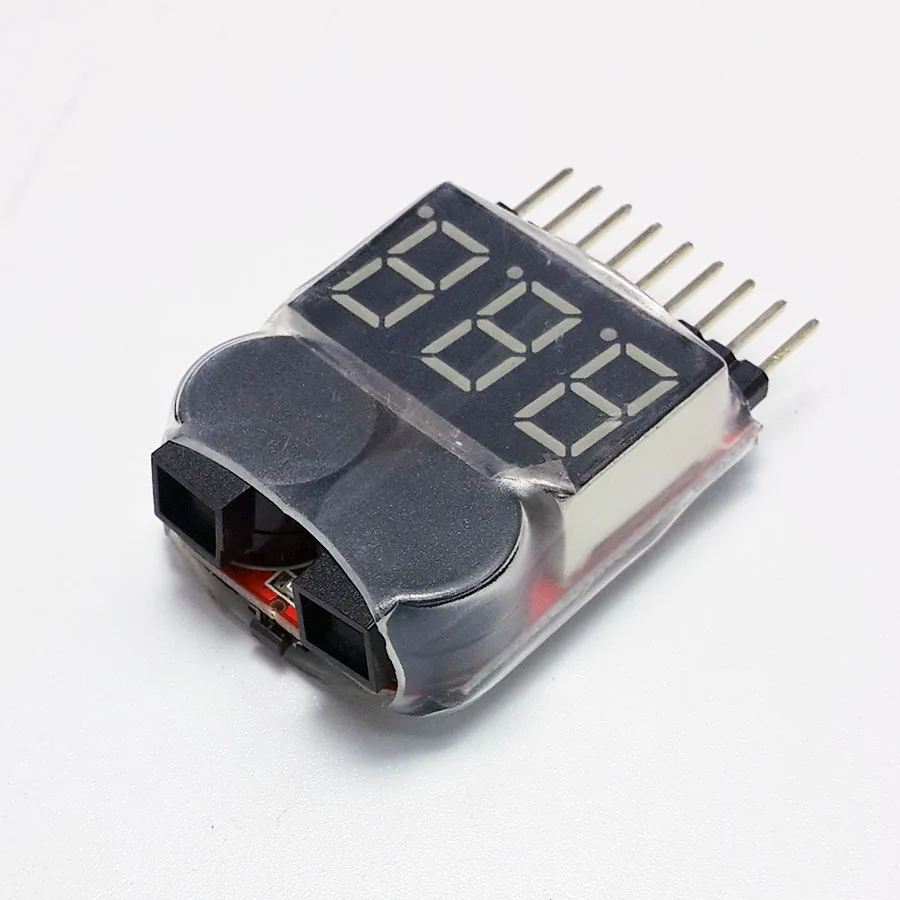 New 2-in-1 battery indicator BB ring Low-voltage (adjustable) alarm Buzzer Household and commercial alarm