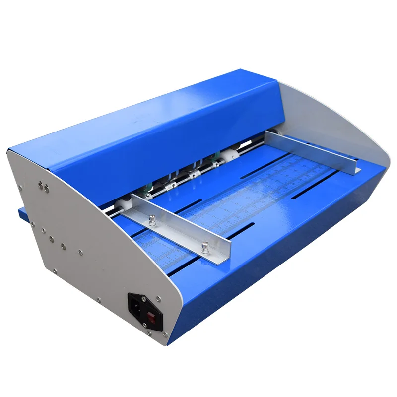 460mm creasing machine Electric A3 paper creaser Scorer and perforator paper Cutter perforating machine paper folding machine