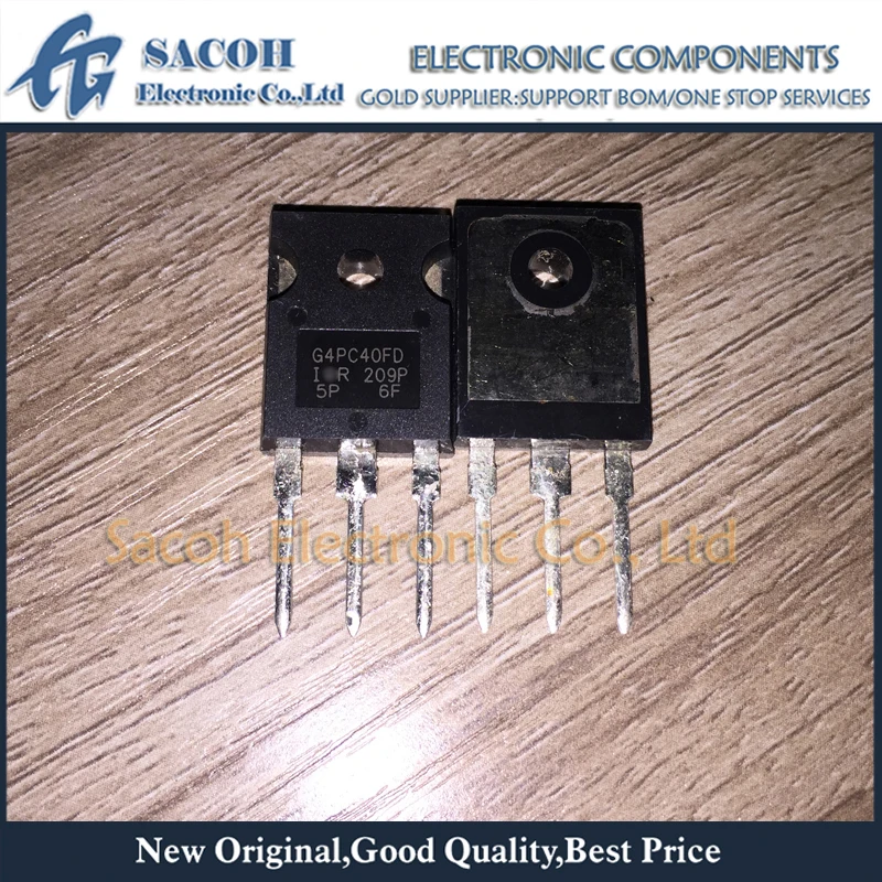 

Refurbished Original 5Pcs/Lot IRG4PC40FD G4PC40FD OR G4PC40FD2 OR IRG4PC40F G4PC40F OR IRG4PC40KD G4PC40KD TO-247 27A 600V IGBT