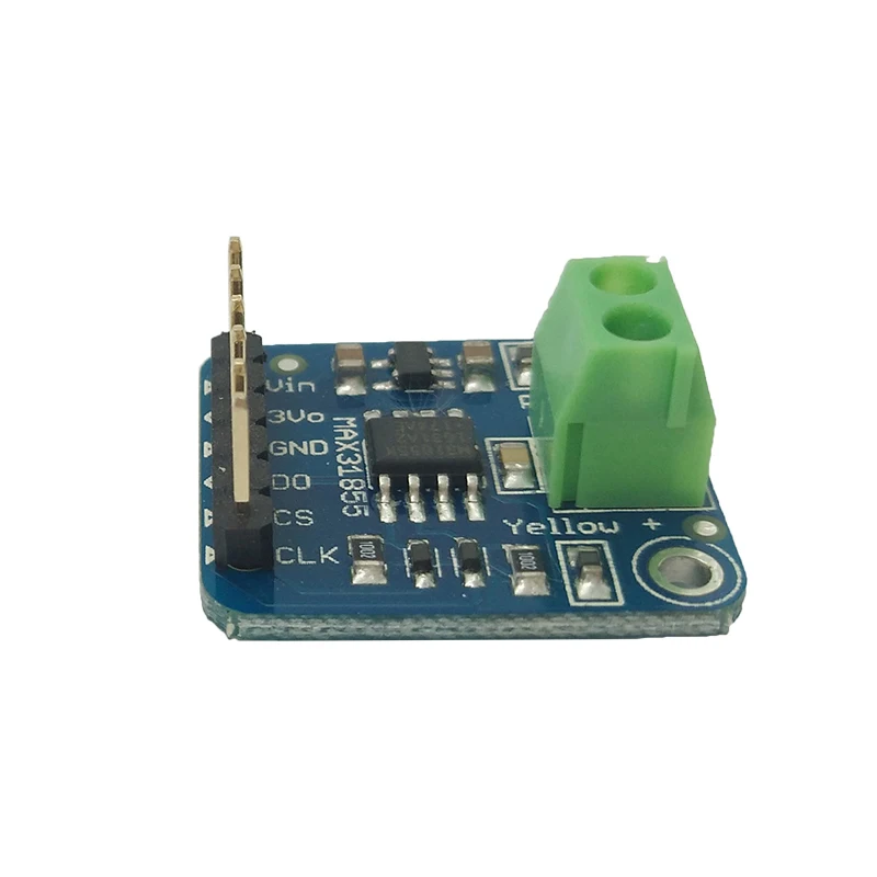 

MAX31855 K-type Thermocouple Module Pinboard 1350C SPI Connector Digital&readable Adapter Plate Distinguishability Input 3-5v