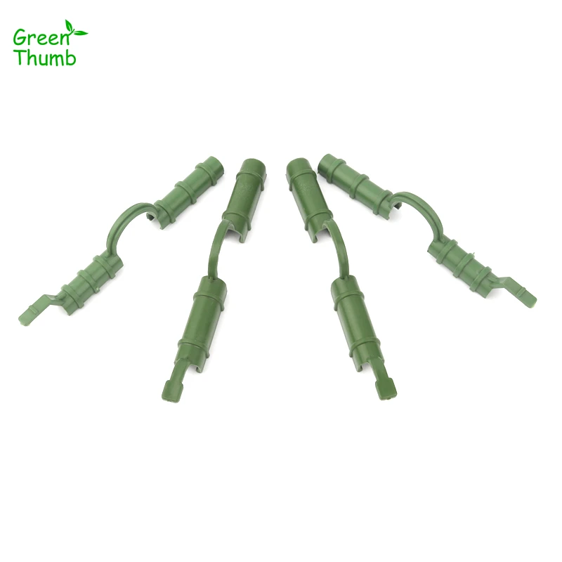 

10pcs 8mm/10mm Greenhouse Film Buckles Sunshade Net Fixed Clamp Plastic Fastener Home Garden Accesseries