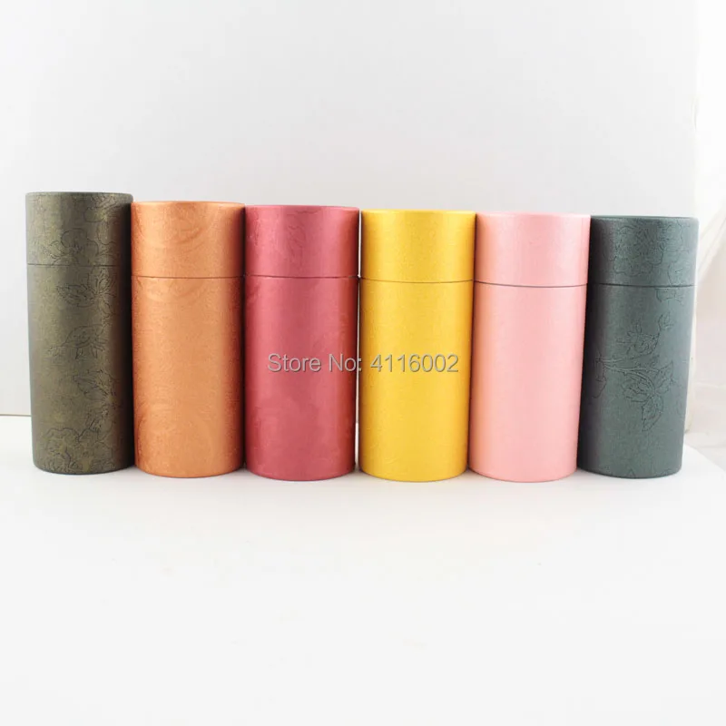 

120pcs 10ml Essential Oil Bottle Kraft Paper Packaging Cardboard Tube Jewelry/Cosmetics /Gifts Packing Box