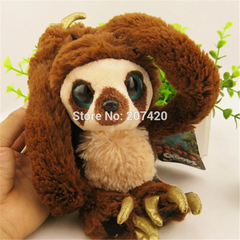 25-65cm Original The Crood Long Arm Monkey Belt Plush Toy Soft Stufffed Dolls Gift For Kids