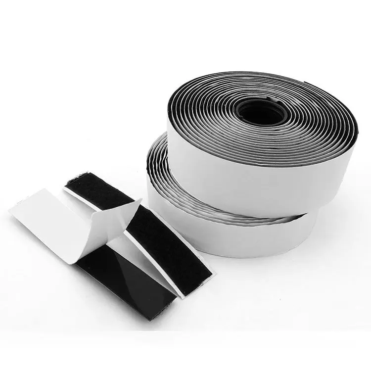 10M 20mm-100 Hook and Loop Tape, Self Adhesive Sticky Tape, Heavy Duty Hook Loop Tape Reusable Double Sided Sticky Tape