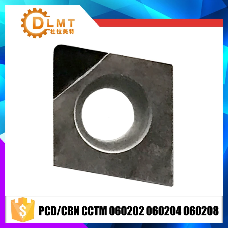 PCD/CBN Turning Inserts CCMT CCGT CCGW 060202  060204 060208 09T302 04 08 120402 02 08 CNC PCD Diamond Inserts For Lathe Tools