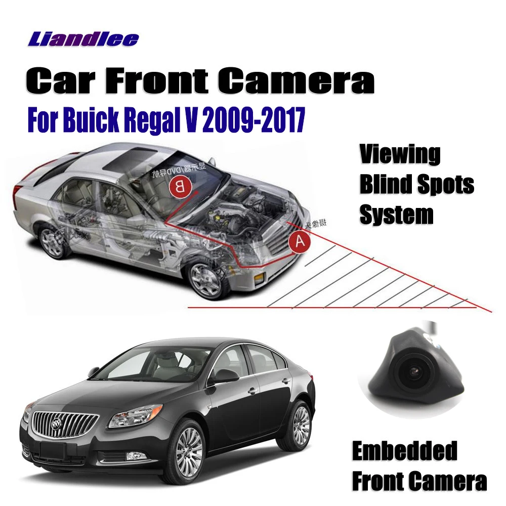 

Car Front View Camera For Buick Regal V 2009-2017 2010 2011 2012 2013 Not Rear View Backup Parking CAM HD CCD Night Vision