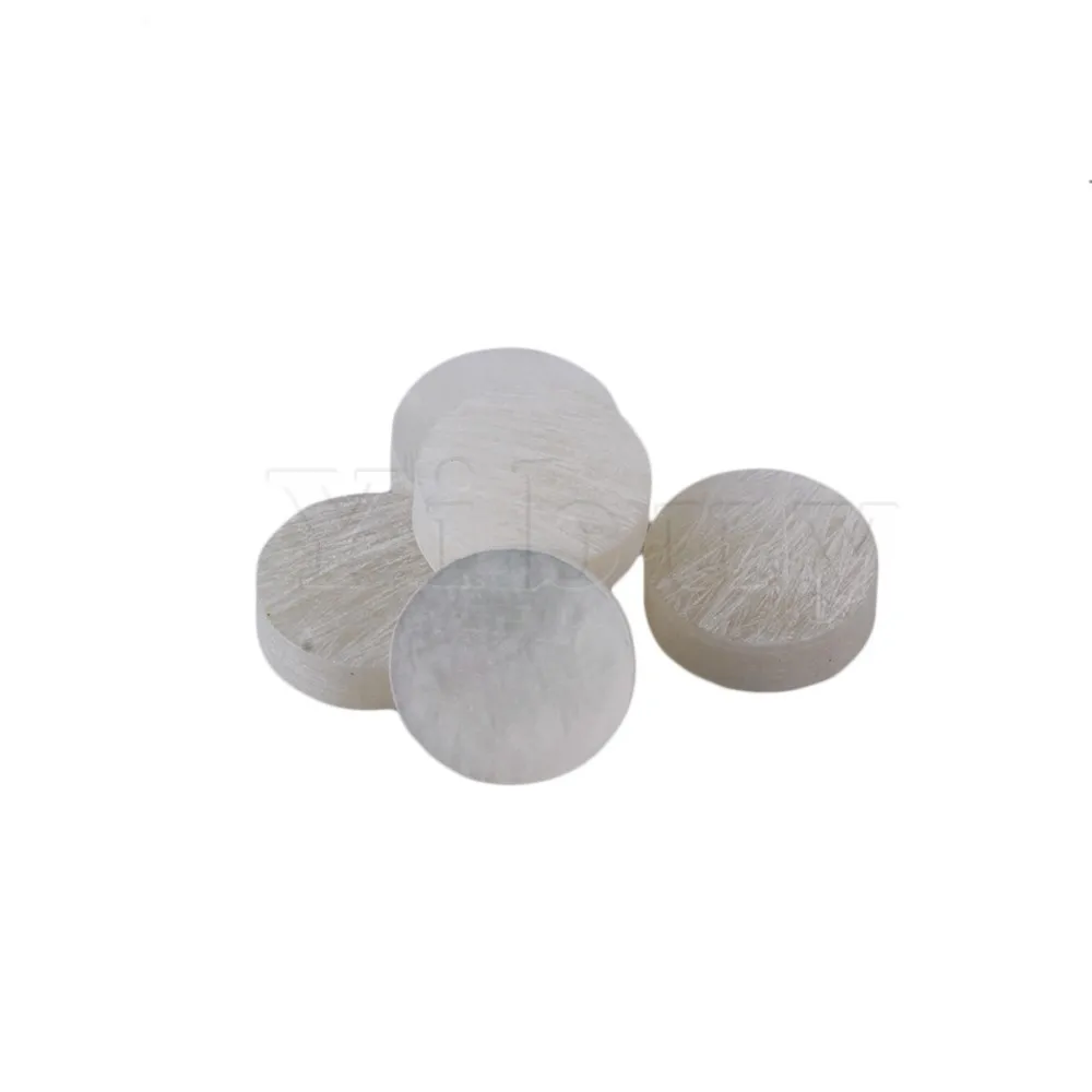 Yibuy 300Pcs 6mm White Pearl Shell Pear Dots for Guitar Fingeboard