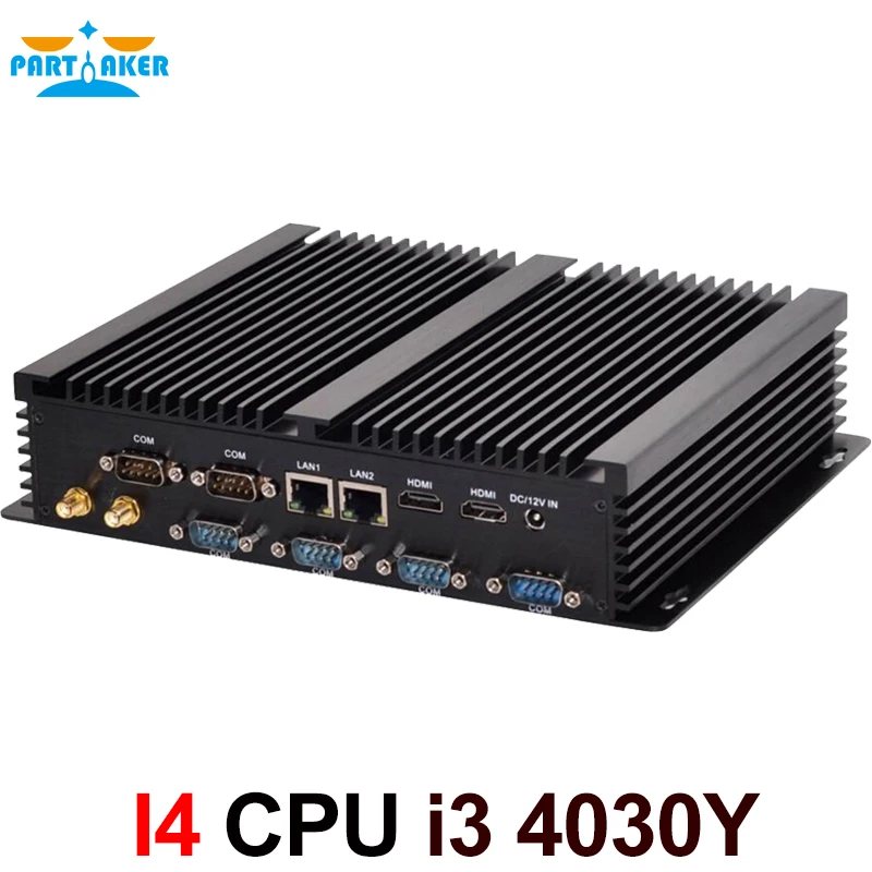 Imagem -05 - Mini pc com Portas Rs232 com Hdmi Duplo Industrial Ethernet com Processador Intel i3 4005u 4010u i5 4200u i7 4510u