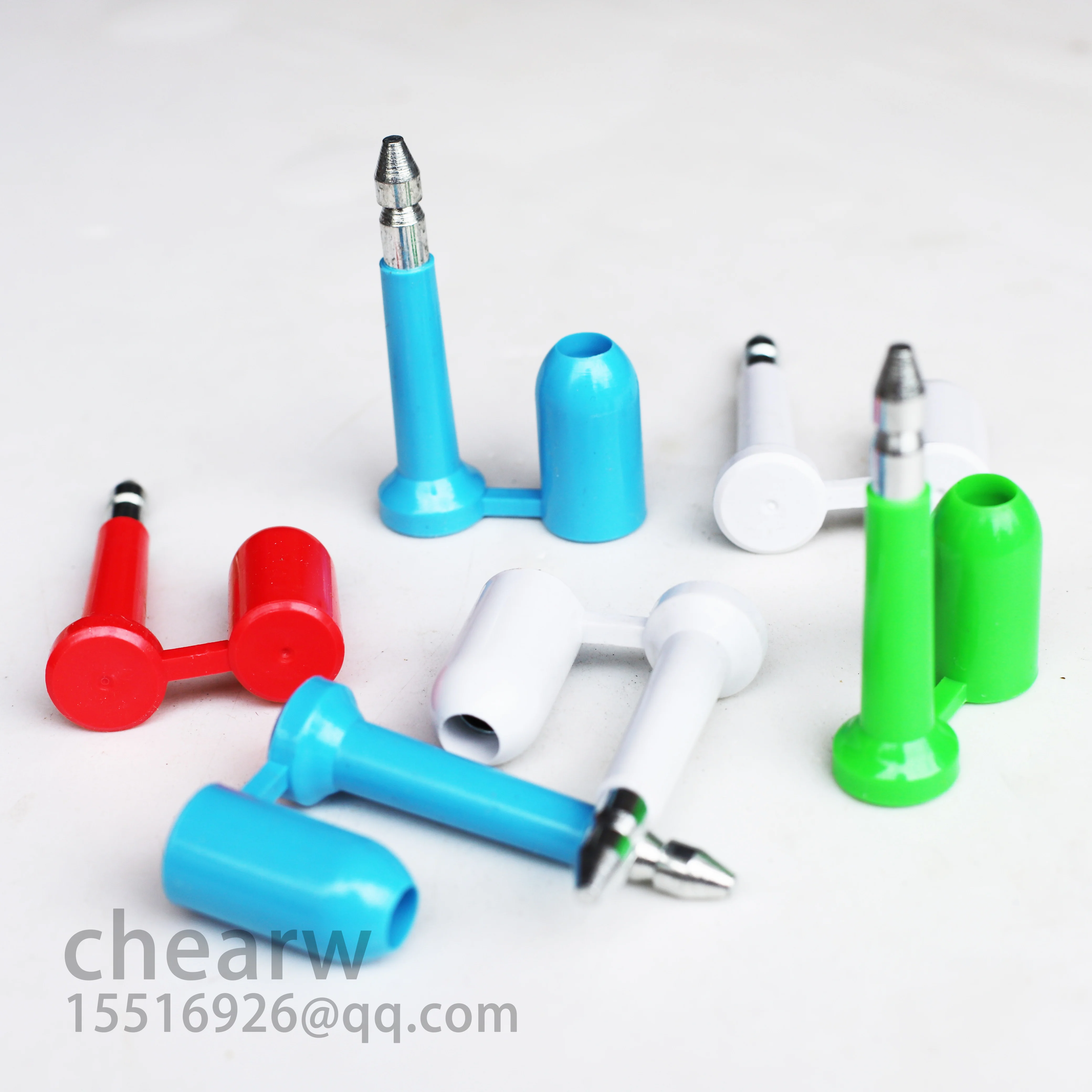 10pcs one box High quality bolts seals mini disposable Lock Meter Seal zhengcheng seal industry security safety guard anti-fake