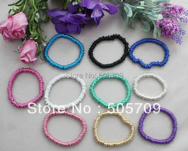 20PCS Mixed colours European Style Link Sweetie Bracelets #22464