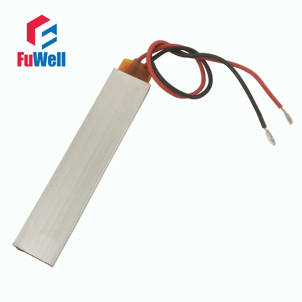 100W 48V 200 Degree Constant Temperature PTC Heating Element Heater Plate 100X21x5mm Safety Surface Insulation