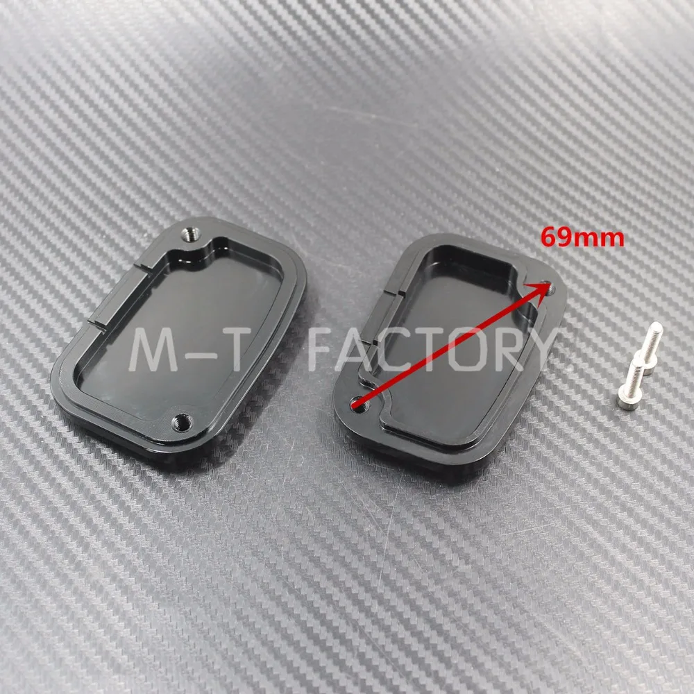 Motorcycle Brake Master Cylinder Cover For Harley Touring Road King Glide Ultra Street Electra Street Night Rod V-Rod 2006-2017