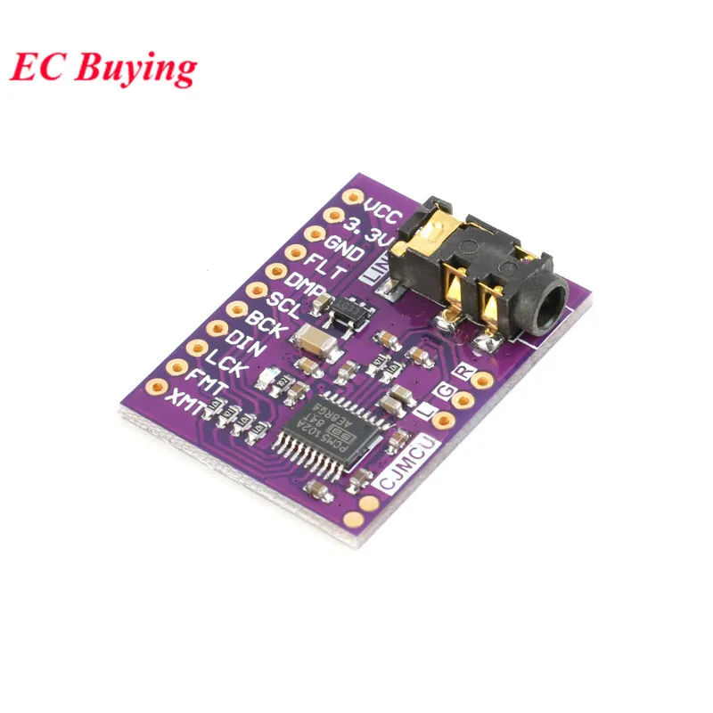 PCM5102 PCM5102A Stereo DAC Audio Digital to Analog Converter PLL Voice Module Decoder Board Interface I2S CJMCU-5102