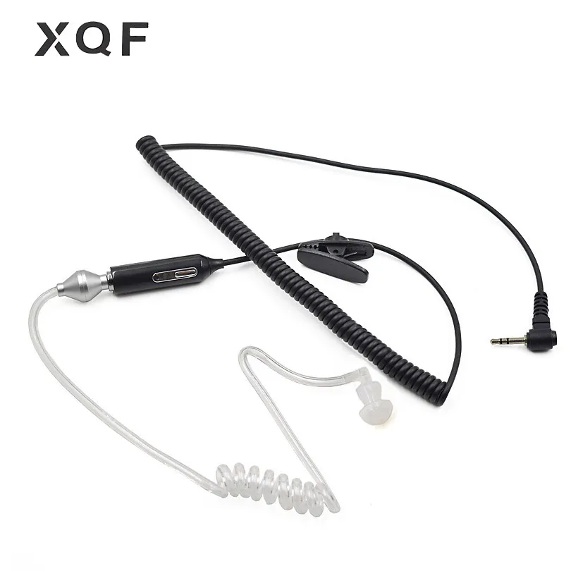 2.5mm FBI Air Tube Earpiece Headset PTT Mic for Motorola Walkie Talkie Talkabout Radio TLKR T60 T80 T3 T5 T7 T82