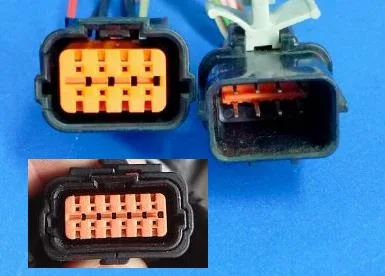 Car connector FOR KX5 KX7 K9 Front bumper radar Probe plug USED   bumper harness