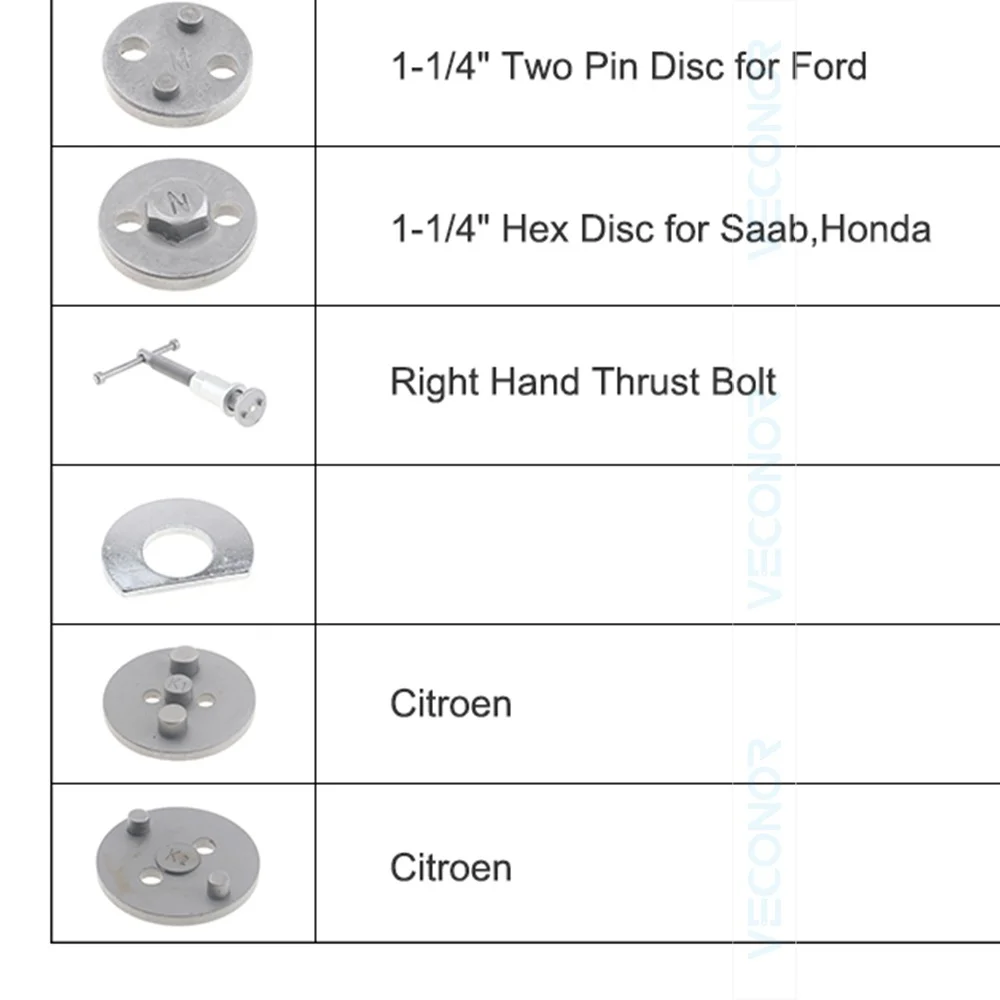 21PCS Piston Tool Brake Cylinder Set Disc Brake Caliper Universal Wind Rewind Tool For Most Cars Vehicles Sedans