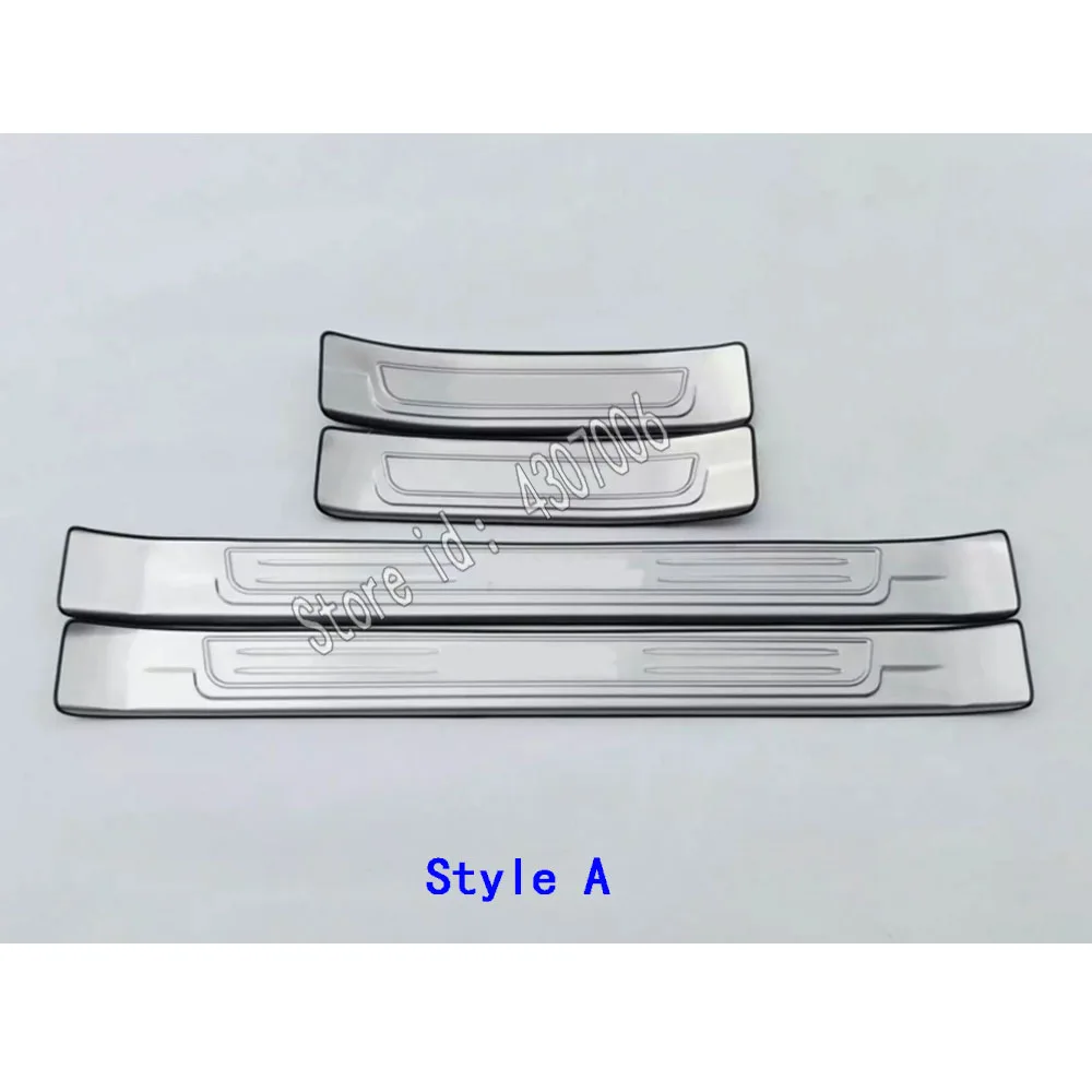 For Renault Kadjar 2016 2017 2018 2019 2020 Car Stainless Steel Pedal Door Sill Scuff Plate External Threshold Molding Styling