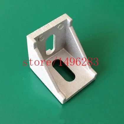 50pcs 4040 Corner Bracket Fittings 40*40 Corner Angle L Breakets Connector Aluminum Profile Accessories