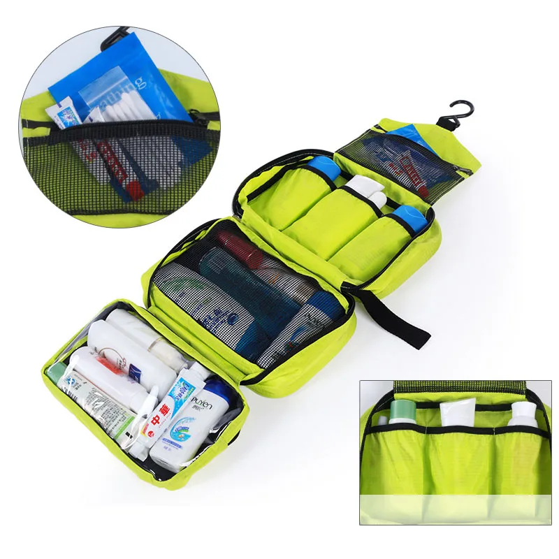 Opknoping Mannen Toilettas Grote Waterdichte Cosmetische Tassen Travel Organizer Lady Toiletartikelen Make-Up Wc Opvouwbare Badkamer Kit