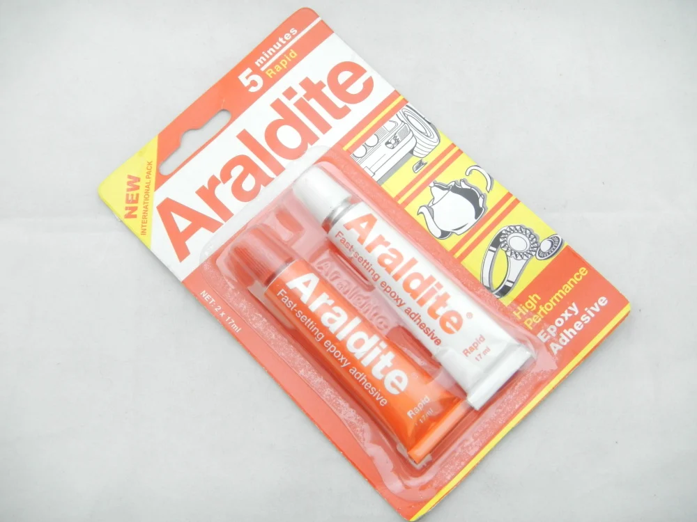 Araldite Fast-setting epoxy adhesive, jewelry tools