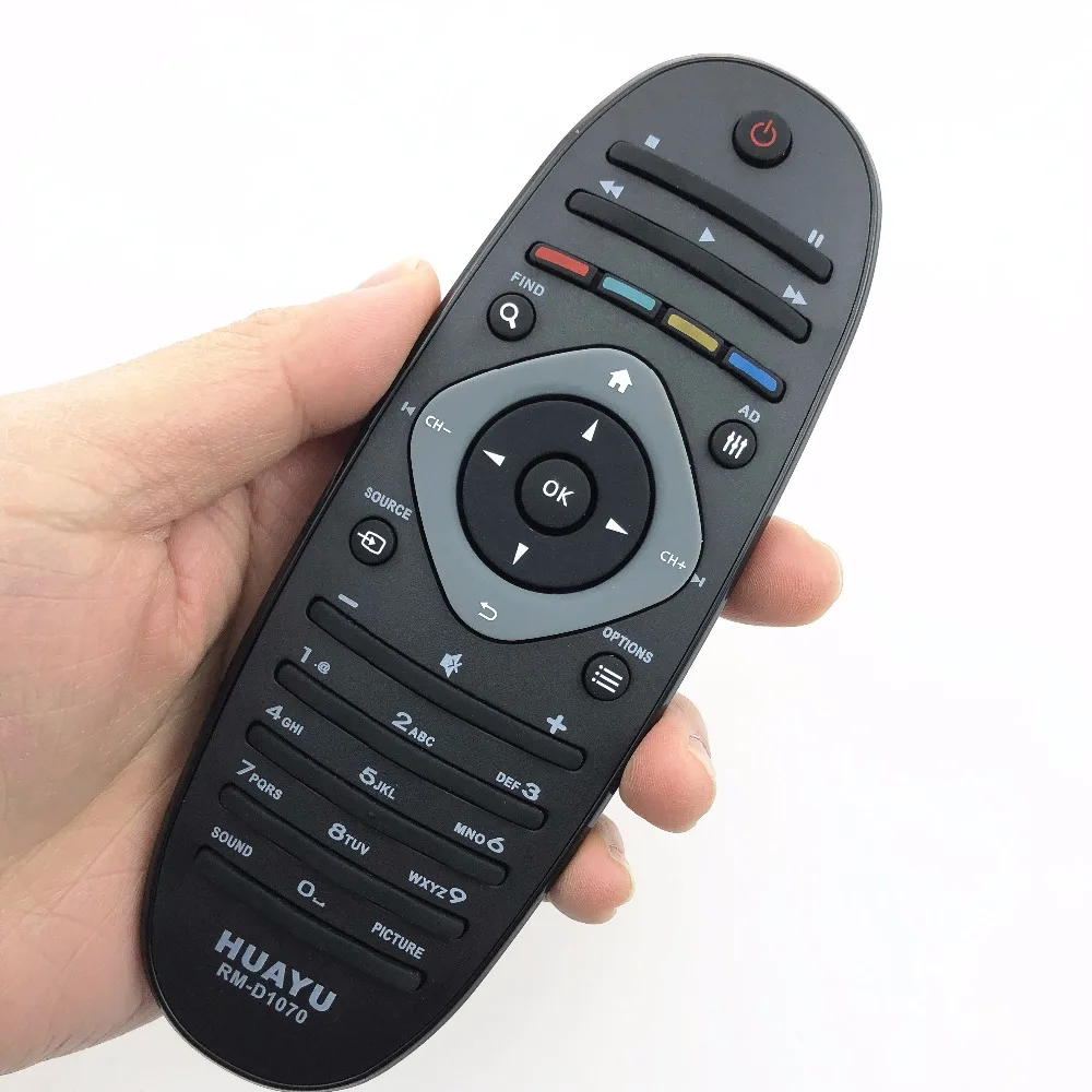 Universal Smart Digital Remote Control for Philips TV lcd led HD 50PFL7956T RC2813901/01 RC2683203/01 controller huayu