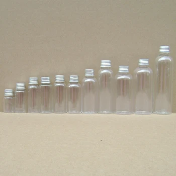 20PCS 10ML 15ML 20ML 30ML 50ML 60ML 100ML cream lotion cosmetic container travel kits empty small plastic bottle with screw cap