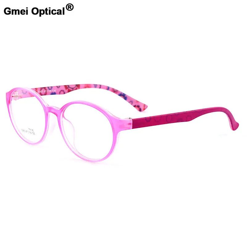 

Gmei Optical New Trendy Women's Oval Urltra-Light TR90 Full Rim Optical Eyeglasses Frames Men's Myopia Spectacles 5 Colors M5083