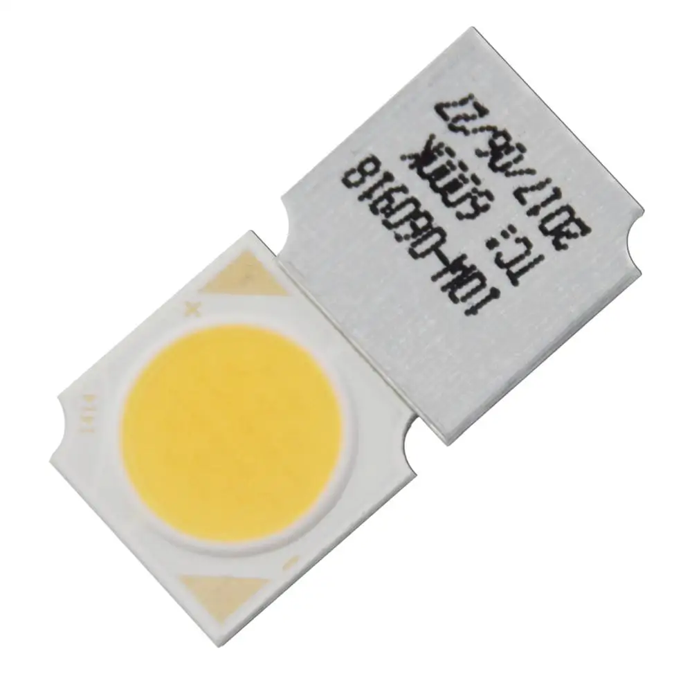 Imagem -06 - Lâmpada de Led Quadrada Cob com 3w 5w 7w 10w 12w 14x14 mm Fonte de Luz Chips Cob Led Quente e Frio para Lâmpada Holofote