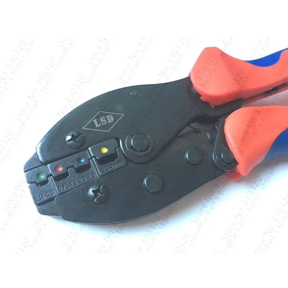 Cable insulated terminals hand crimping tools,heat shrink butt wire connectors crimping pliers  LY-04C