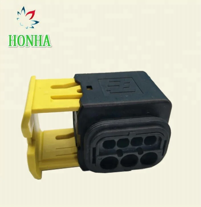 Frete grátis 5 unidades/lotes Tyco AMP 7 Pin Way Heavy Duty Selado Conector Fêmea 1-1418480-1