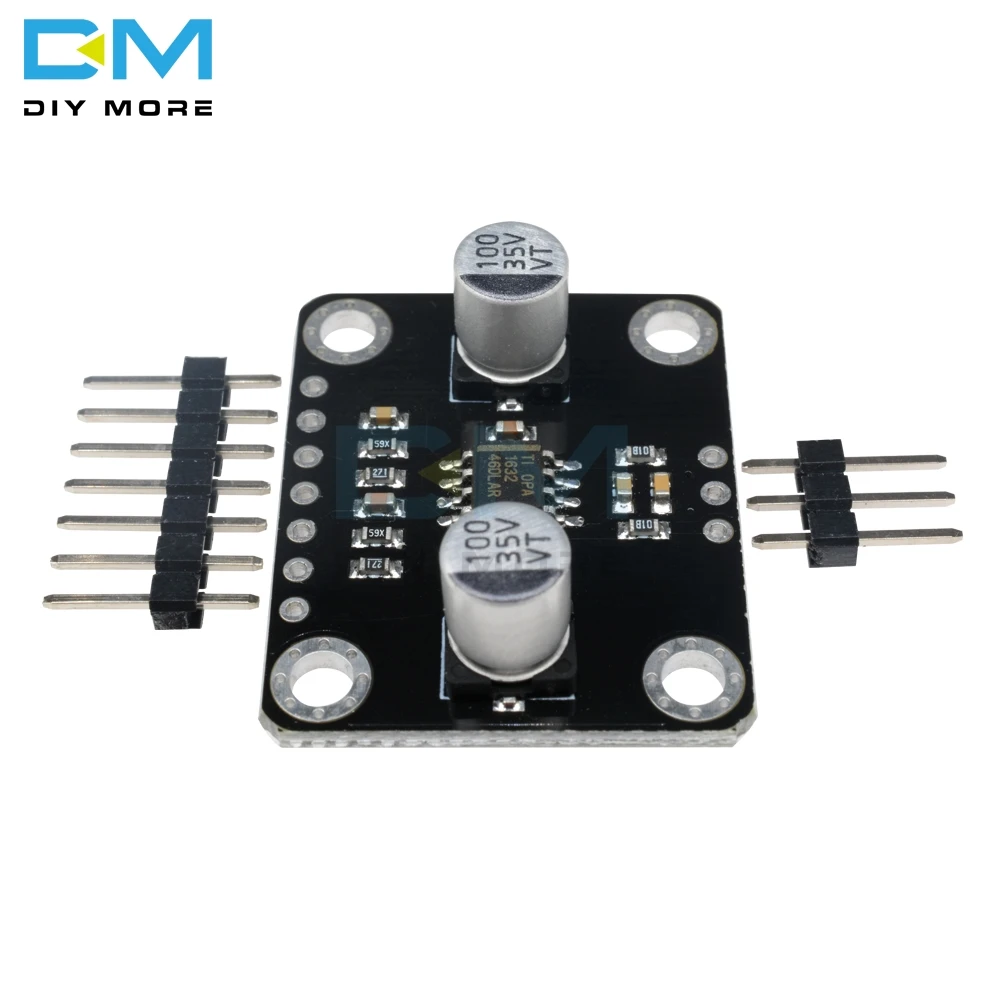 OPA1632 Fully Differential Audio Operational Amplifier Board ADC Driver Module Minimizes Common Mode Noise Interference