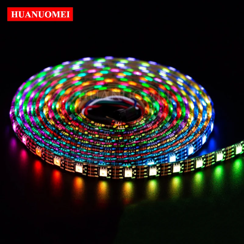 5M 72LEDs/m WS2813 LED Strip WS2812 Updated Addressable RGB Pixel Flexible Tape Light DC5V 5050 SMD Digital Neon Lamp