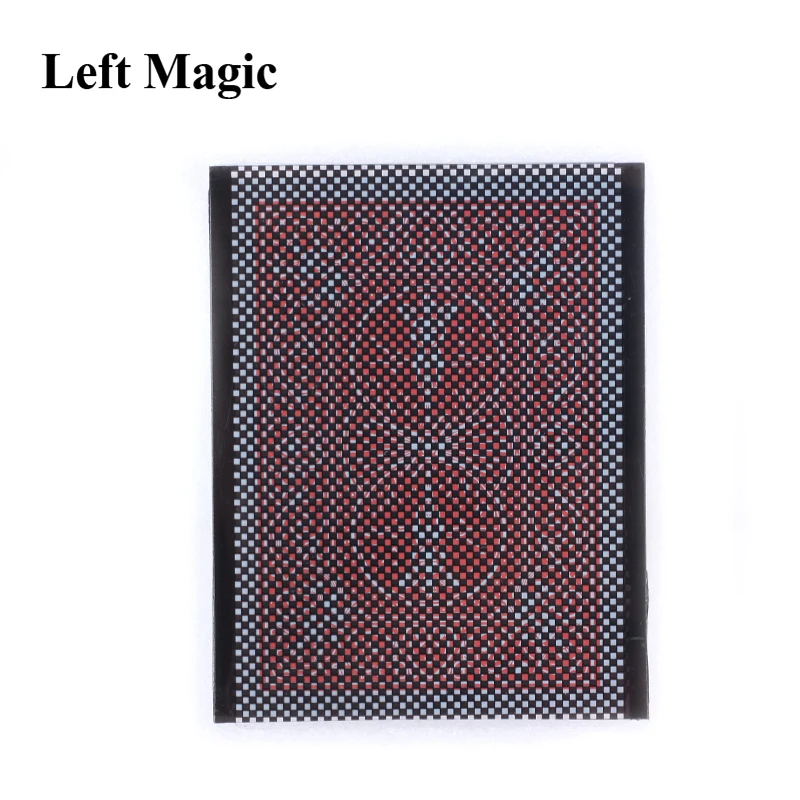 Wow 2.0 (Face Down Version ) magic trick Card Sleeve with Card Back Design Magic props  Change Gimmick Mentalism 81007