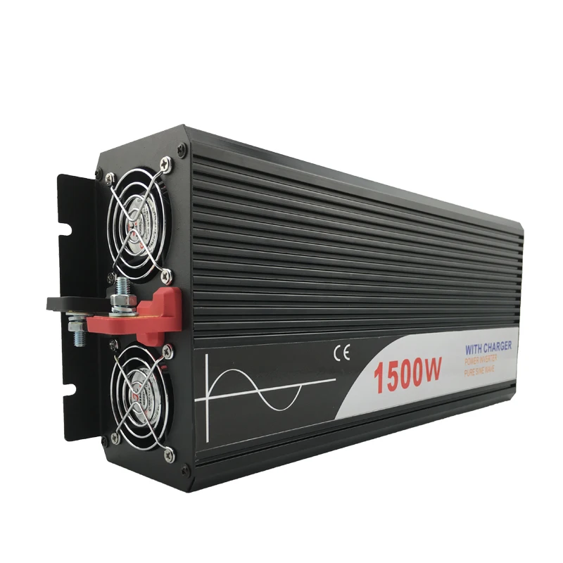 ups inverter 1500W pure sine wave inverter with charger 12V 24V 48v DC to AC 220V 230V 240v solar power inverter