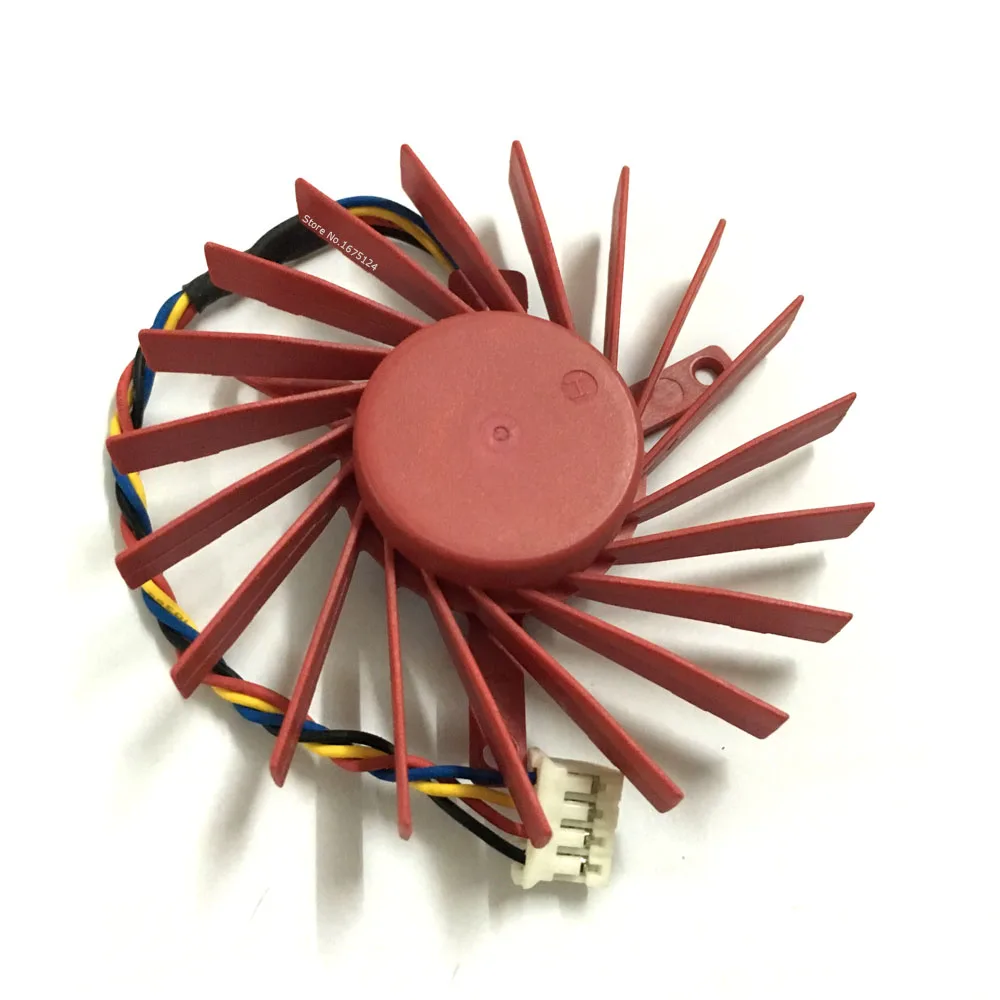 

Computer Radiator Diameter 60mm 0.4A PLD06010B12HH Cooler Fan For Sapphire HD4850 ATI HD4830 Graphics Card Cooling