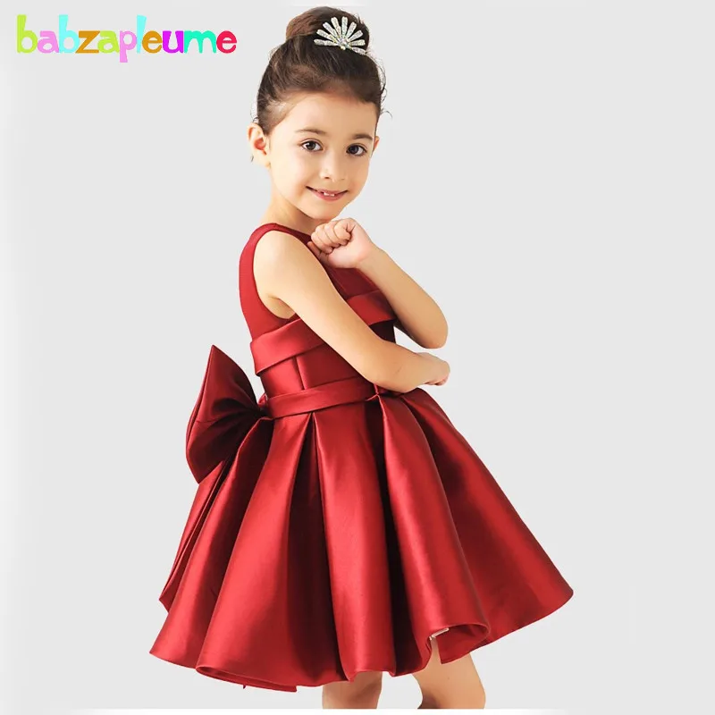 

2-8Years/2016 Summer Children Costume Wedding Party Queen Dress Baby Girls Clothing Kids Clothes Toddler Princess Dresses BC1309