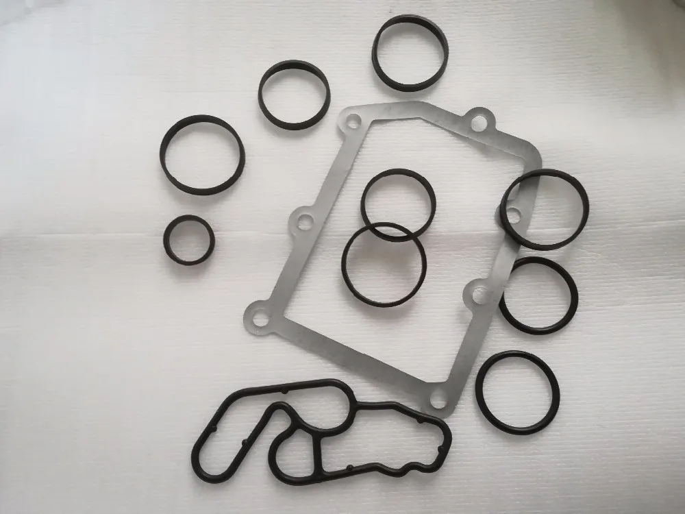 Free Shipping Complete Oil Cooler Gaskets For Deutz BFM2012 Volvo Excavator EC210 D6D