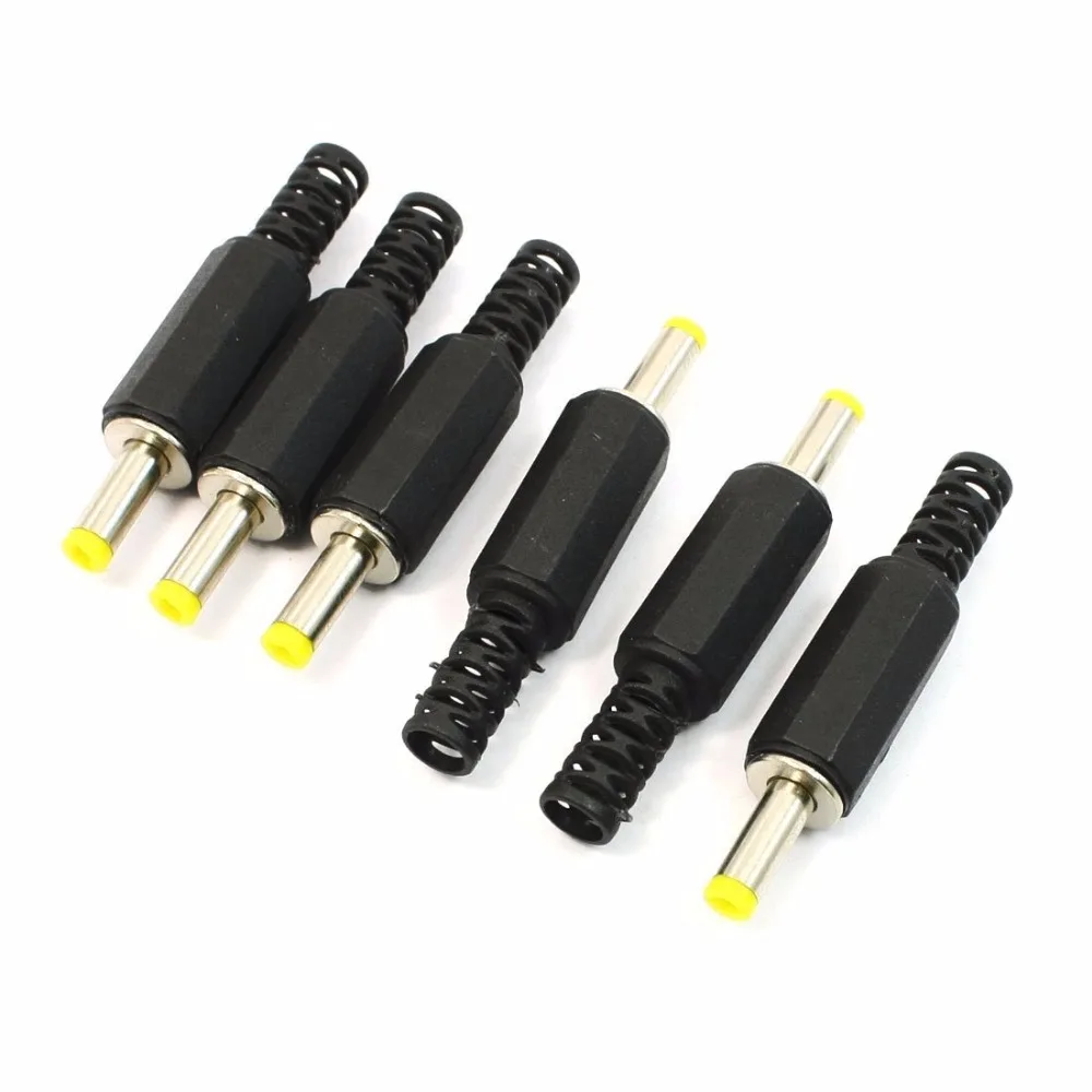 

250 pcs 4.0mmX1.7mm DC Power cable Male Plug Inline Connector Adapter Plastic