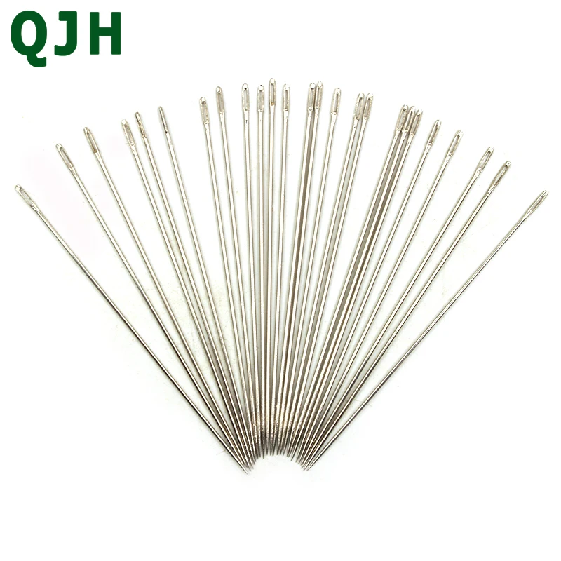 9/size QJH Brand Sewing Needle Stainless Steel Sew On Needles Sewing Pins Set Home DIY Craft Tool Hand Sewing Accessories