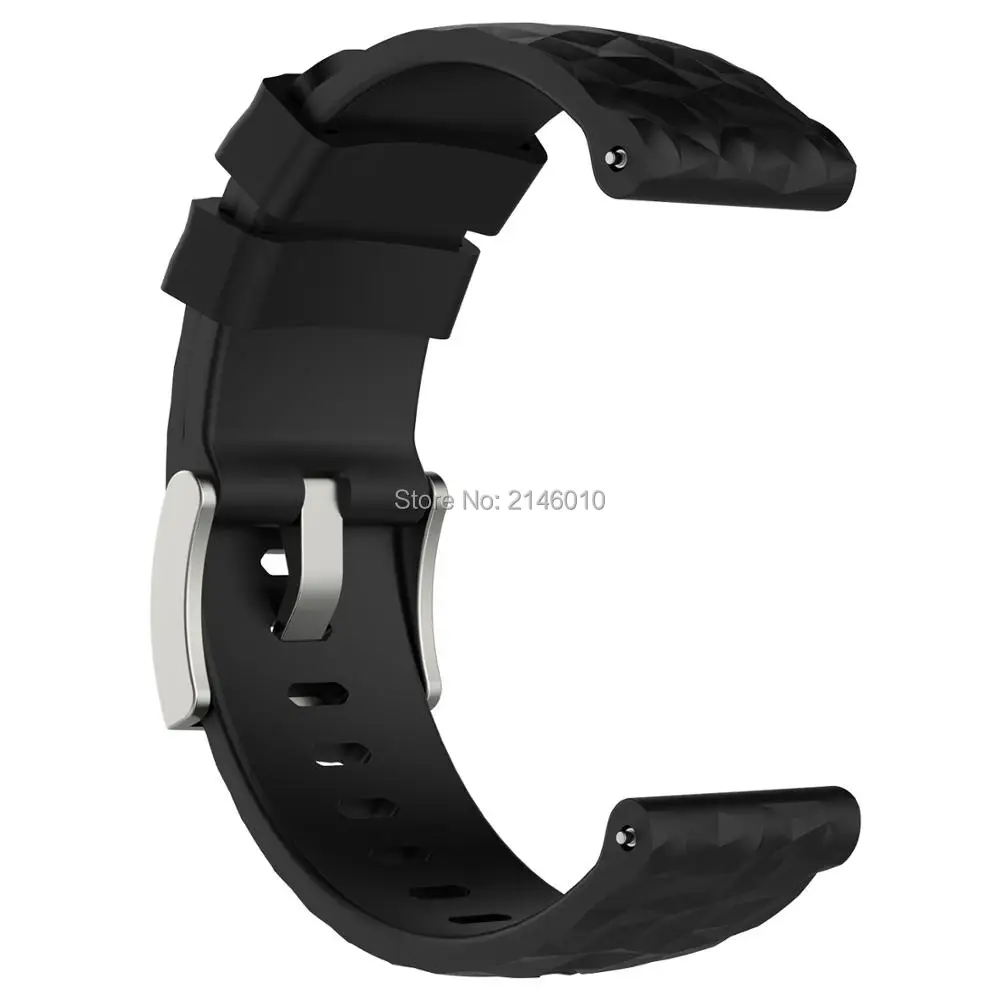 Silicone Replacement Watch Band Wrist Strap Bracelet for Suunto 9 D5 D5I Suunto Spartan Sport Wrist HR Baro Traverse Smartwatch