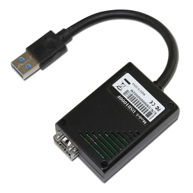 Winyao USB1000F USB 3.0 Gigabit Fiber Ethernet Network Adapter SFP NIC 1000Mbps SX/LX Transceiver Realtek RTL8153 VLAN