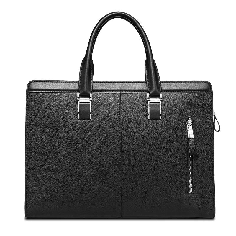 New Designer Men Briefcase Leather Men Bags Business Men Messenger Bags Luxury Brand Male Briefcases