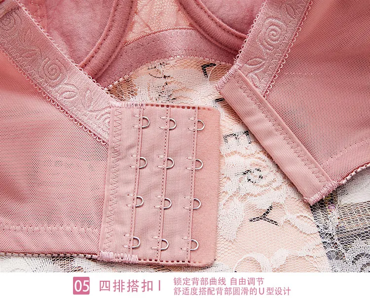 Women's Beauty Lace Bra Plus Size Non Padded Minimizer Bras Full Figure Underwire Brassiere 34 36 38 40 42 44 46 48 B C D E FGH