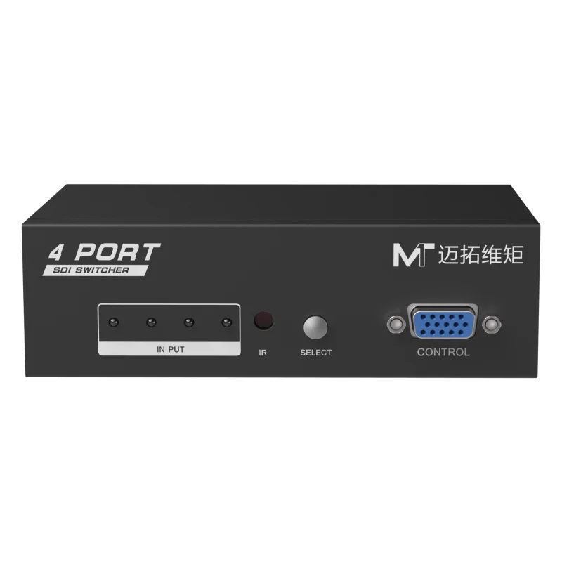 MT-VIKI 4 Port SDI Switch Video Recorder Camera Selector IR Remote Control SD-SDI HD-SDI 3G-SDI Compatible 1080P  SD401